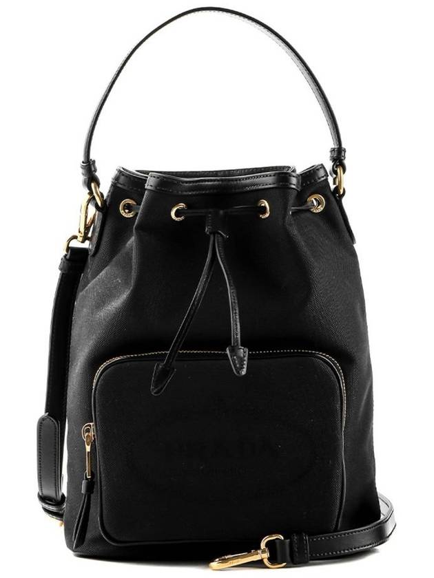 1BH097 UCW NERO Women s Bucket Bag - PRADA - BALAAN 1