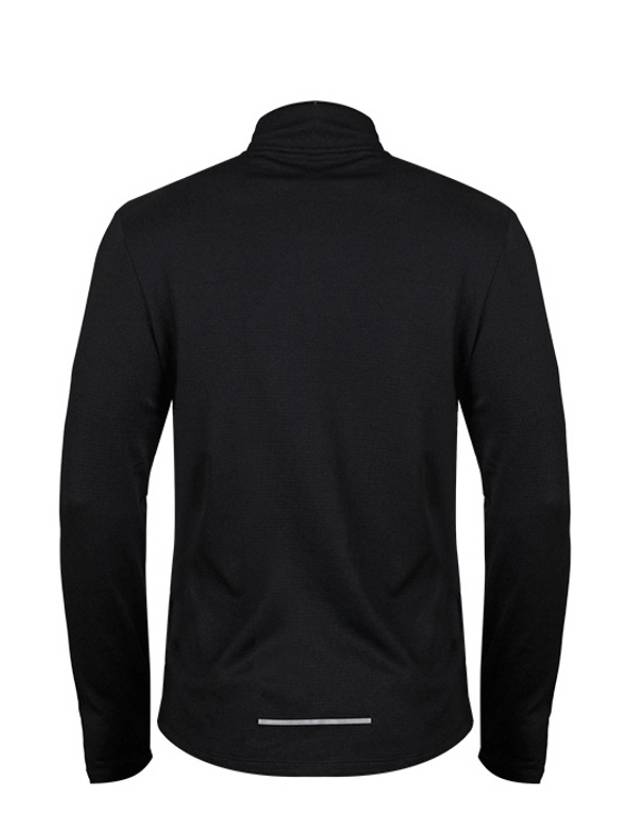 Pacer Dry Fit Half Zip Long Sleeve T-shirt Black - NIKE - BALAAN 3