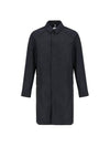 Men's Hampstead Cotton Trench Coat Black - BURBERRY - BALAAN 1