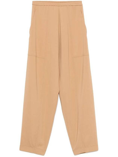 Forte_Forte Stretch Cady Crepe Elasticated Cargo Pants Clothing - FORTE FORTE - BALAAN 1