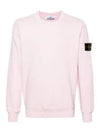 Wappen Patch Garment Dyed Sweatshirt Pink - STONE ISLAND - BALAAN 2