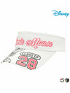 Women s Dot Character Logo Sun Visor Cap DO2LAC033 - DISNEY GOLF - BALAAN 1