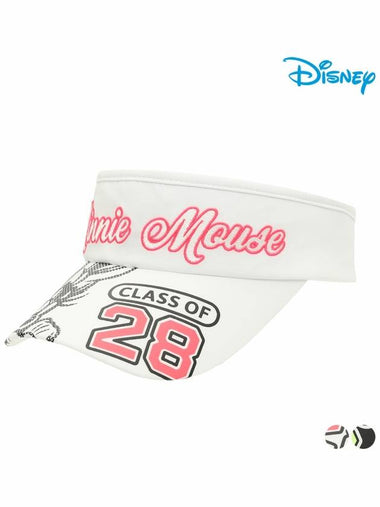 Women s Dot Character Logo Sun Visor Cap DO2LAC033 - DISNEY GOLF - BALAAN 1