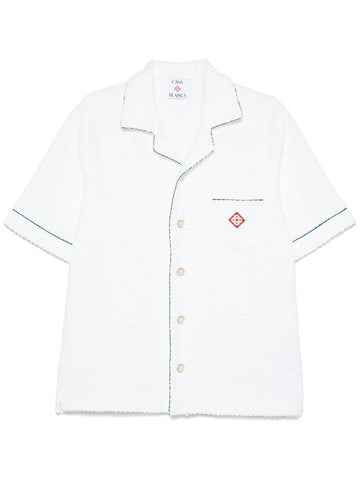 Casablanca Shirts White - CASABLANCA - BALAAN 1