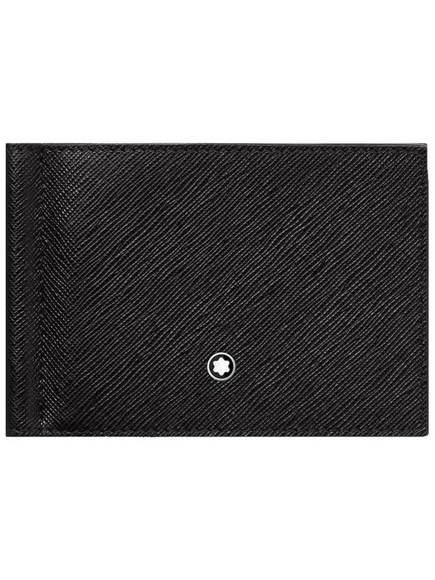 Sartorial 6CC Money Clip Half Wallet Black - MONTBLANC - BALAAN 4