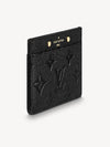 Monogram Empreinte Card Wallet Black - LOUIS VUITTON - BALAAN 3