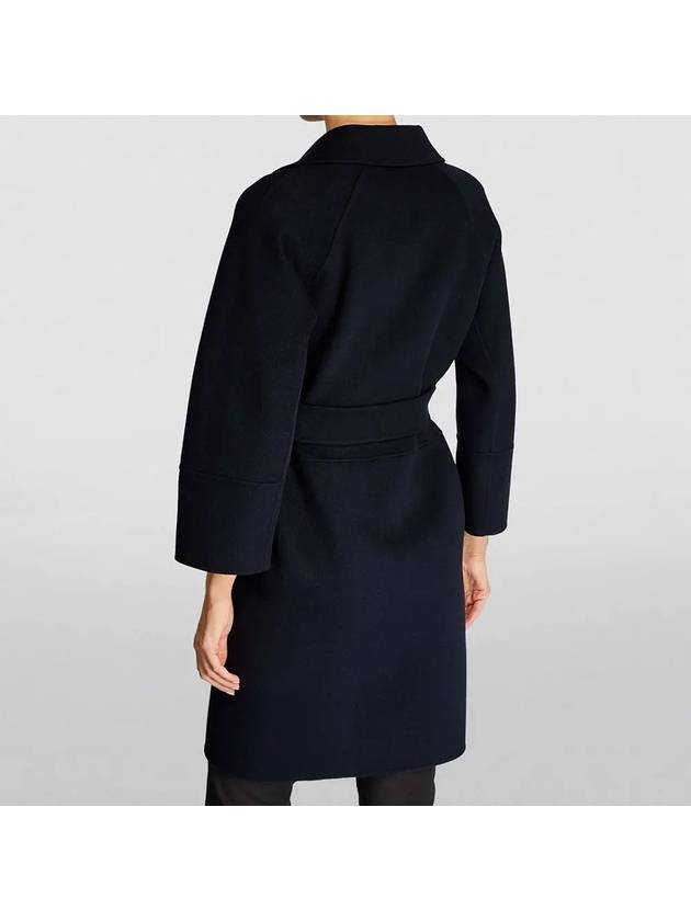 Arona Virgin Wool Coat Navy 29016111600 012 - MAX MARA - BALAAN 4