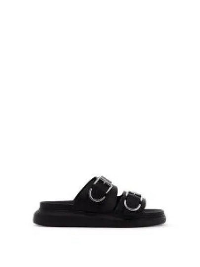 Hybrid Leather Slippers Black - ALEXANDER MCQUEEN - BALAAN 2