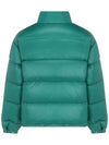 Re-Nylon Padded Down Jacket Green - PRADA - BALAAN 5