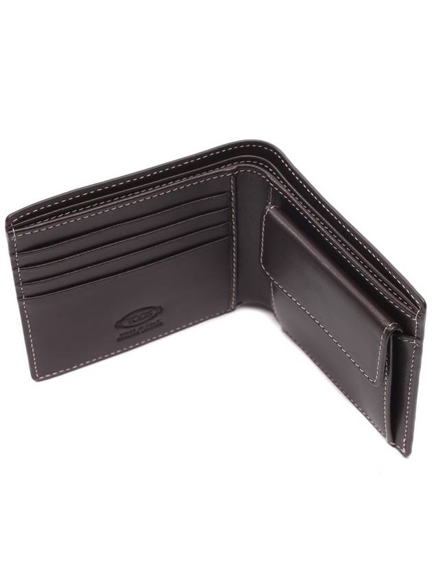 Men's Stitched Bicycle Wallet Black - TOD'S - BALAAN 7