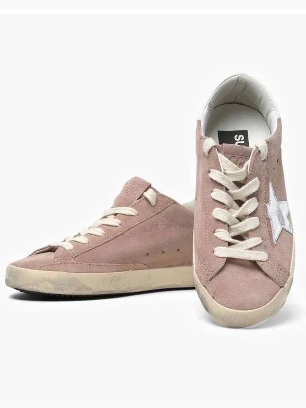 Superstar Suede Low Top Sneakers Pink - GOLDEN GOOSE - BALAAN 4