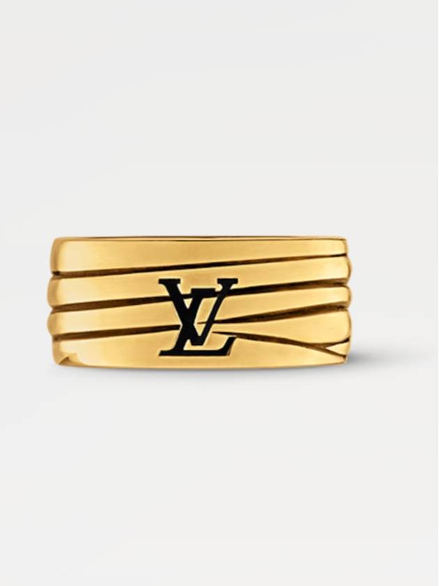 Men's LV Epi Ring Gold - LOUIS VUITTON - BALAAN 3