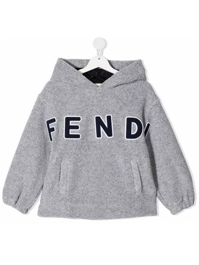 Kids Logo Hooded Sweatshirt JMH149 ADEX F0WG5 - FENDI - BALAAN 2