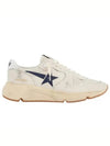 Running Sole Silver Tab Low Top Sneakers Ivory - GOLDEN GOOSE - BALAAN 2