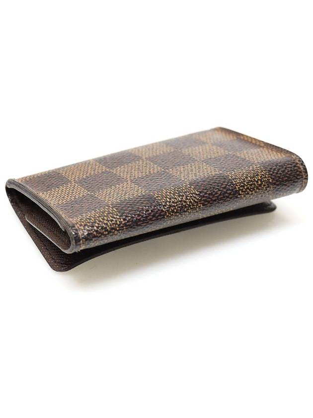 N62630 Damier Even Canvas 6 KEY Holder Case - LOUIS VUITTON - BALAAN 4