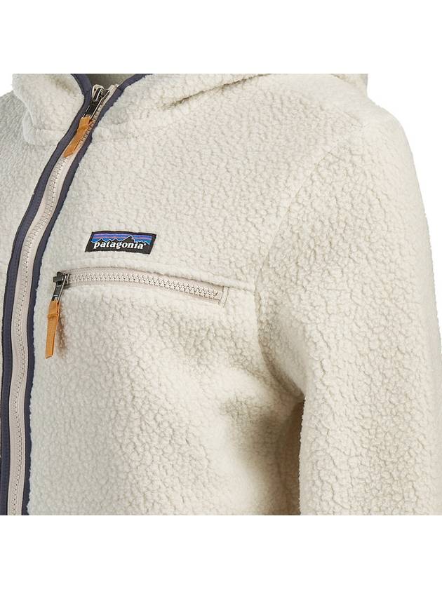 Retro Pile Hooded Jacket Ivory - PATAGONIA - BALAAN 6