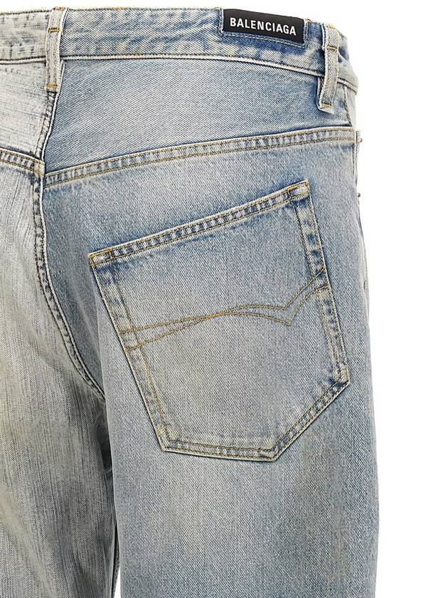 Balenciaga 'Fifty-Fifty' Jeans - BALENCIAGA - BALAAN 4