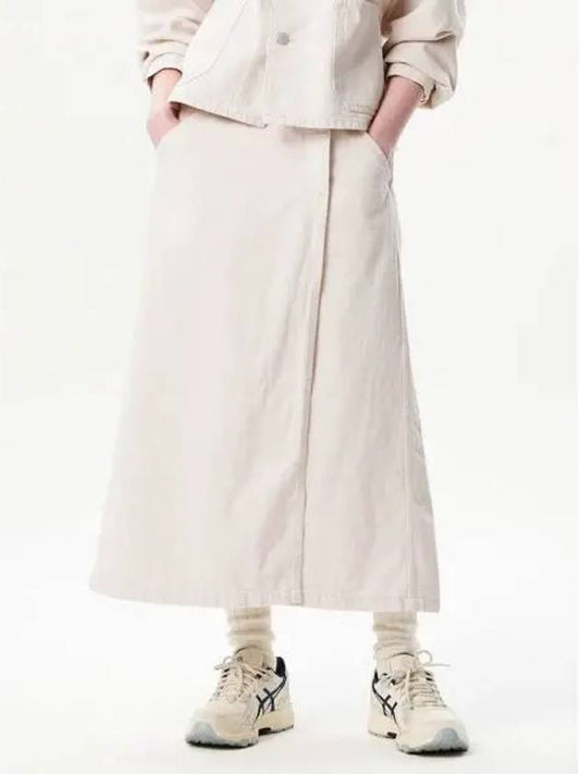 Women s Wide Skirt Ivory Domestic Product GM0023022731112 - DANTON - BALAAN 1