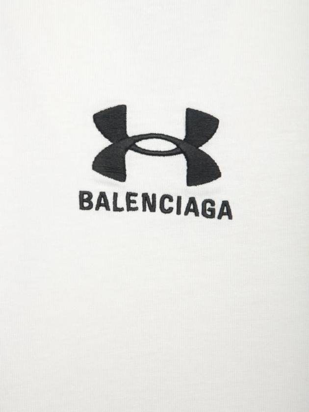 Short Sleeve T Shirt 787349 TRVB7 9081 White - BALENCIAGA - BALAAN 4