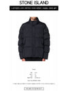 Garment Dyed Crinkle Reps Down Padding Black - STONE ISLAND - BALAAN 3