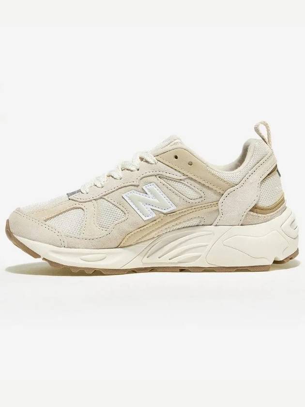 878 Low Top Sneakers Beige - NEW BALANCE - BALAAN 6