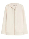 ZUAI 002 Zuai cotton hooded zip-up cardigan - MAX MARA - BALAAN 2