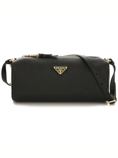 Triangle Logo Shoulder Bag Black - PRADA - BALAAN 2