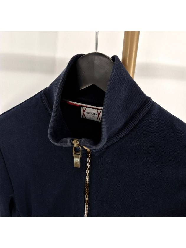 Gamma blue zip up jacket navy - MONCLER - BALAAN 4