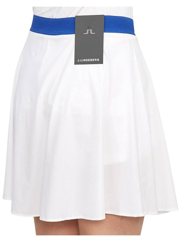 Women's Mimi Mimi A-Line Skirt White - J.LINDEBERG - BALAAN 11