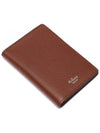 Pebble Logo Print Card Wallet Brown - MULBERRY - BALAAN 6