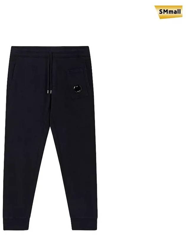 Lens Wappen Jogger Pants Black - CP COMPANY - BALAAN.