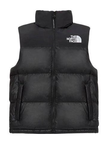 Nuptse On Ball Padded Vest Black - THE NORTH FACE - BALAAN 1