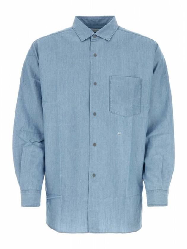 Long Sleeve Shirt SUGF359IB Free Indigo Bleach - NANAMICA - BALAAN 1