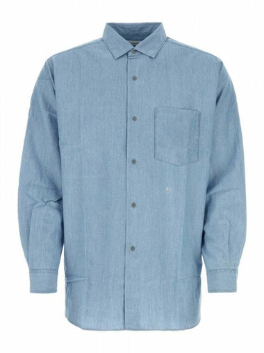 Long Sleeve Shirt SUGF359IB Free Indigo Bleach - NANAMICA - BALAAN 1