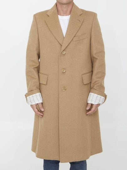 23 fw camel wool coat 753089ZAHGS2250 B0020503094 - GUCCI - BALAAN 2