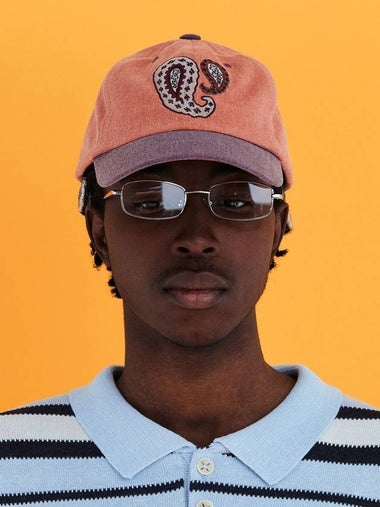 paisley ball cap orange - UNALLOYED - BALAAN 1