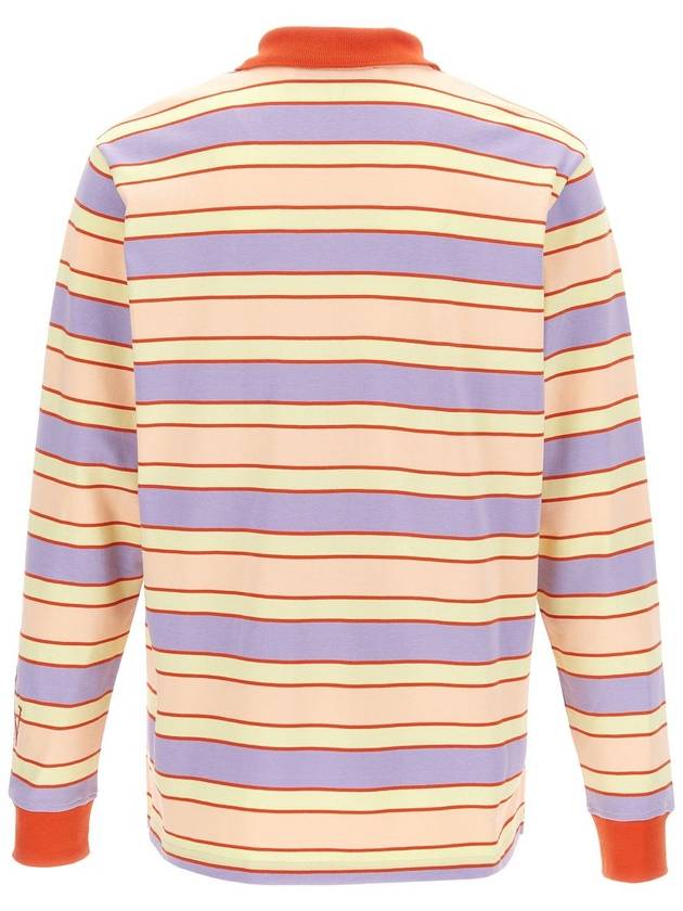 JW Anderson 'Striped Contrast Trim' Polo Shirt - JW ANDERSON - BALAAN 2