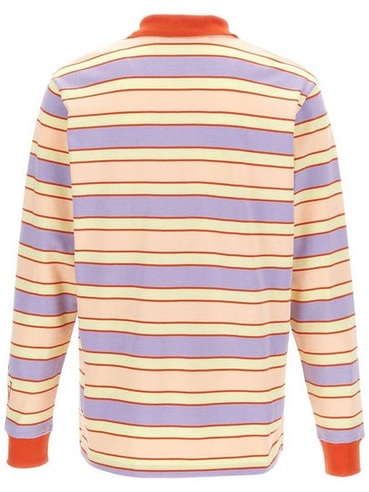 JW Anderson 'Striped Contrast Trim' Polo Shirt - JW ANDERSON - BALAAN 2