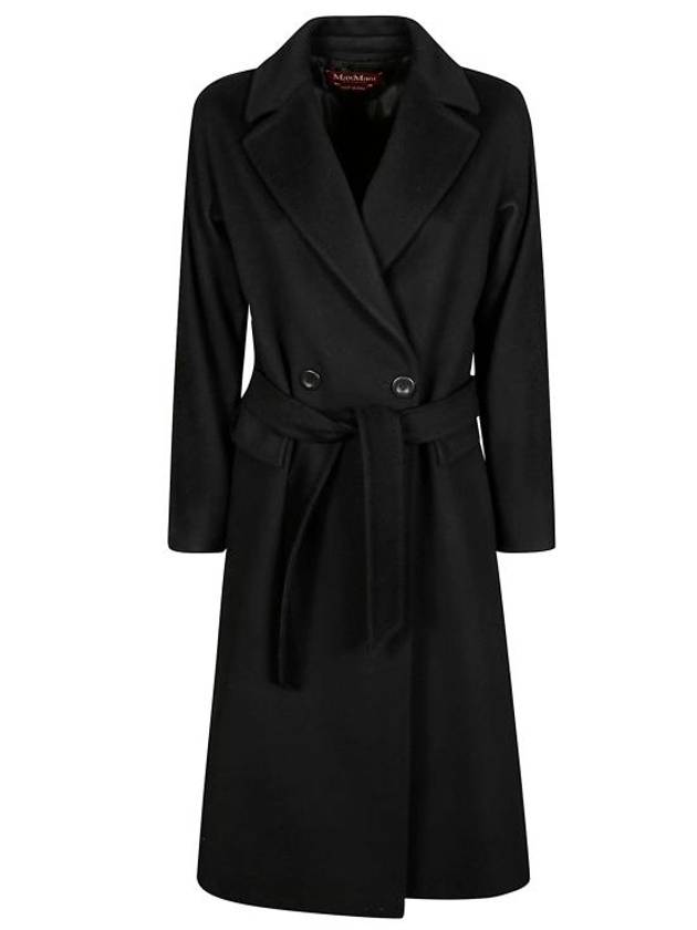 Studio Belt Double Coat Black - MAX MARA - BALAAN 1