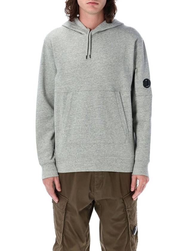 DIAGONAL RAISED FLEECE HOODED SWEATSHIRT - CP COMPANY - BALAAN 1