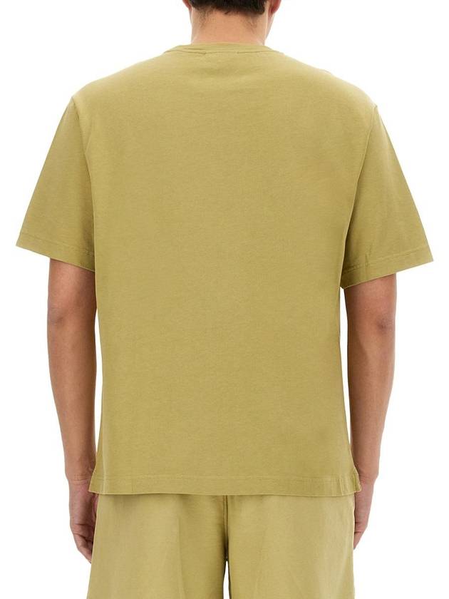 Bold Fox Head Patch Oversized Short Sleeve T-Shirt Green - MAISON KITSUNE - BALAAN 4