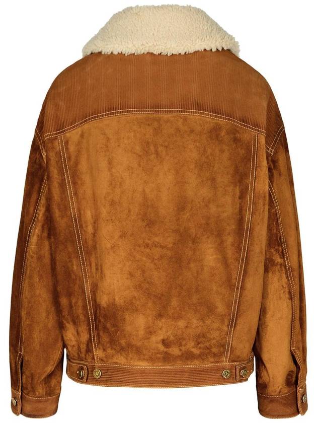 Golden Goose Brown Leather Jacket - GOLDEN GOOSE - BALAAN 3