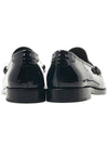 Penny Monogram Patent Leather Loafers Black - SAINT LAURENT - 5