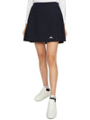 Women's SIERRA Pleated Skirt Navy - J.LINDEBERG - BALAAN 6