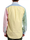 Polo color block pony logo embroidery shirt 710925202001 - RALPH LAUREN - BALAAN 3