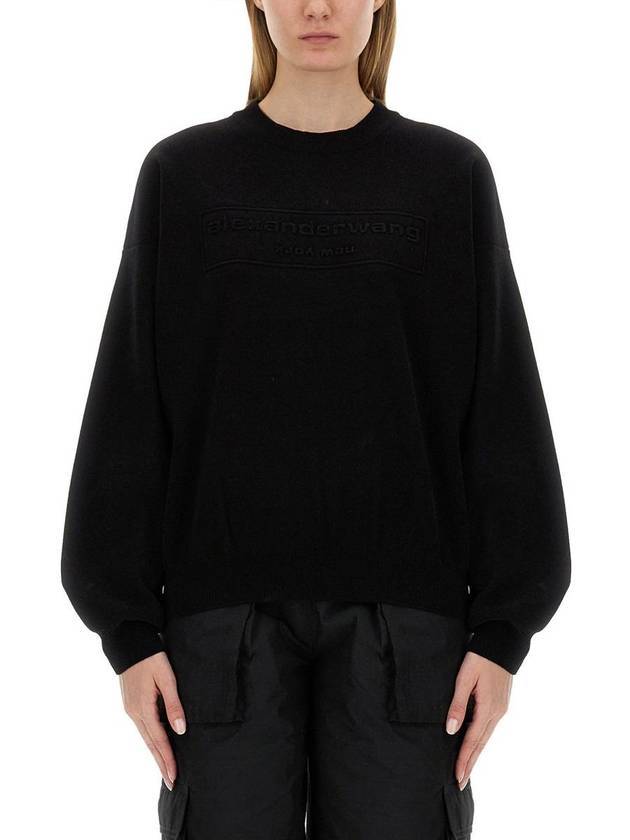 Alexander Wang Sweatshirt With Logo - ALEXANDER WANG - BALAAN 1