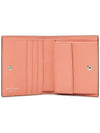 Gancini Compact Half Wallet Coral - SALVATORE FERRAGAMO - BALAAN 5