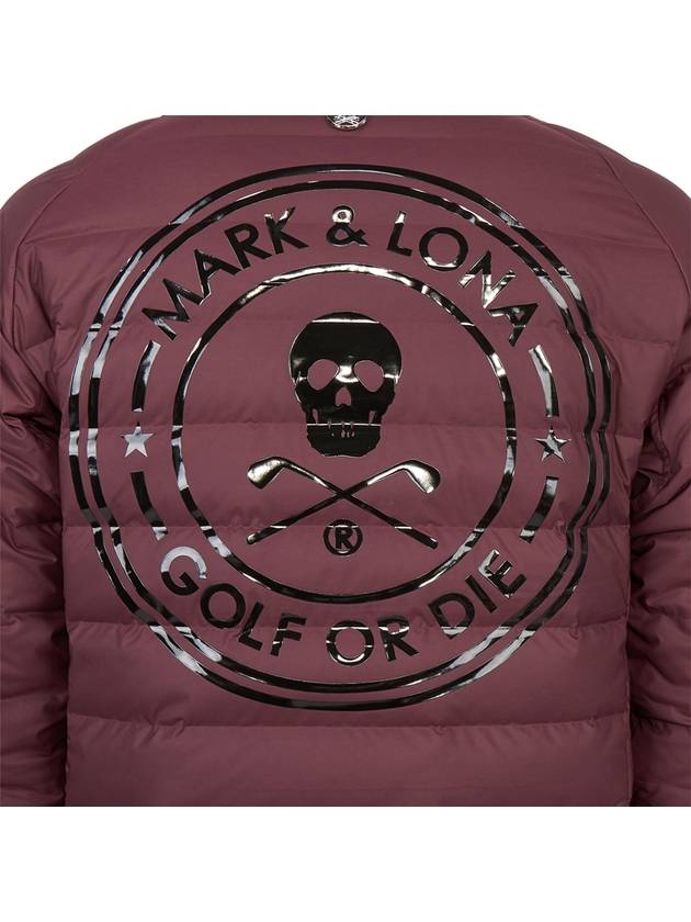 Golf Indie Stretch MLM 2D AC08 BURGUNDY Men s Padded Long Sleeve Sweatshirt - MARK & LONA - BALAAN 10