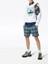 Tiger Embroidered Logo Sweatshirt  White Green - KENZO - BALAAN 7