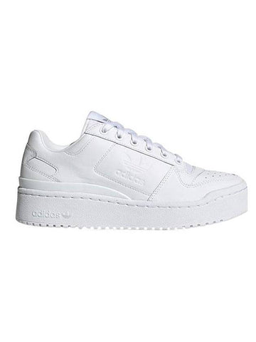 Forum Bold Leather Low Top Sneakers White - ADIDAS - BALAAN 1